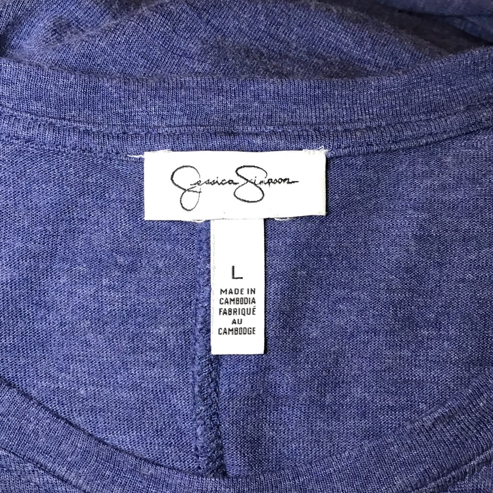 JESSICA SIMPSON Finlee pullover casual dress with side slits sz L - Picture 12 of 14